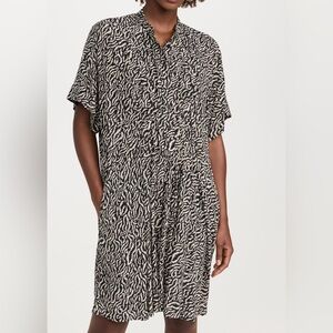 Maren’s Etoile Vallea Dress | Black and white zebra (size 38 / US 6)